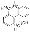 PYRENE-4,5,9,10-14C Structure