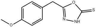 5-(4-METHOXYBENZYL)-1,3,4-OXADIAZOLE-2-THIOL Structure