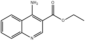 4-Amino-quinoline-3-carboxylic acid ethyl ester Structure