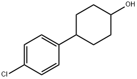 시클로헥사놀,4-(4-클로로페닐)- 구조식 이미지