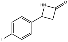 4-(4-FLUOROPHENYL)-2-AZETIDINONE Structure