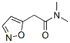 5-Isoxazoleacetamide,  N,N-dimethyl- Structure