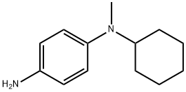 N-(4-아미노페닐)-N-사이클로헥실-N-메틸아민 구조식 이미지