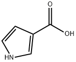 Pyrrole-3-carboxylic acid 구조식 이미지