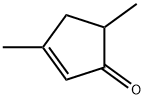 3,5-디메틸시클로펜트-2-엔-1-온 구조식 이미지