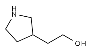 3-Pyrrolidineethanol Structure