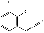 2-CHLORO-3-FLUOROPHENYLISOCYANATE Structure