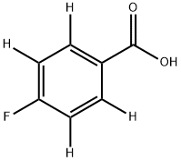 4-FLUOROBENZOIC-D4 ACID Structure