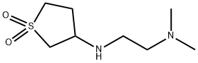 N'-(1,1-디옥소-테트라히드로티오펜-3-일)-N,N-디메틸-에탄-1,2-디아민 구조식 이미지