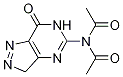 AcetaMide, N-acetyl-N-(6,7-dihydro-7-oxo-3H-pyrazolo[4,3-d]pyriMidin-5-yl)- 구조식 이미지