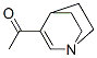 Ethanone, 1-(1-azabicyclo[2.2.2]oct-2-en-3-yl)- (9CI) 구조식 이미지