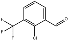 2-CHLORO-3-(TRIFLUOROMETHYL)BENZALDEHYDE Structure