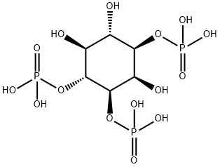 D-MYO-INOSITOL1,3,4-트리스-인산암모늄염 구조식 이미지