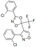 3-(2-CHLOROPHENYL)-5-(3-(2-CHLOROPHENYL)ISOXAZOL-4-YL)-5-(TRIFLUOROMETHYL)-1,4,2-DIOXAZOLE 구조식 이미지