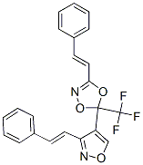 3-STYRYL-5-(3-STYRYLISOXAZOL-4-YL)-5-(TRIFLUOROMETHYL)-1,4,2-DIOXAZOLE 구조식 이미지