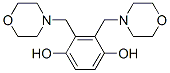 2,3-비스(모르폴린-4-일메틸)벤젠-1,4-디올 구조식 이미지