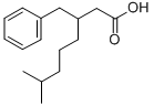 3-벤질-7-메틸-옥탄산 구조식 이미지