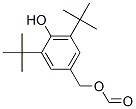 3,5-di-tert-butyl-4-hydroxybenzyl formate Structure