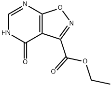 4,5-Dihydro-4-oxoisoxazolo[5,4-d]pyrimidine-3-carboxylic acid ethyl ester Structure