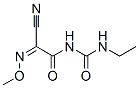 (2Z)-2-cyano-N-(ethylcarbamoyl)-2-methoxyimino-acetamide Structure