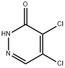 4,5-Dichloro-3(2H)-pyridazinone Structure