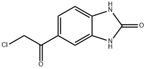 5-(chloroacetyl)-1,3-dihydro-2H-benzimidazol-2-one Structure