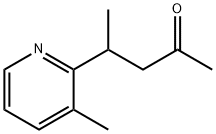 (+/-)-4-(3-메틸피리딘-2-일)-펜탄-2-온 구조식 이미지