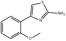 4-(2-METHOXY-PHENYL)-THIAZOL-2-YLAMINE 구조식 이미지