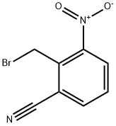 2-(BroMoMethyl)-3-nitrobenzonitrile Structure