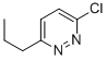 3-CHLORO-6-PROPYL-PYRIDAZINE Structure