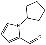1-CYCLOPENTYL-1H-PYRROLE-2-CARBOXALDEHYDE Structure