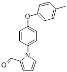 1-[4-(4-METHYLPHENOXY)PHENYL]-1H-PYRROLE-2-CARBOXALDEHYDE Structure