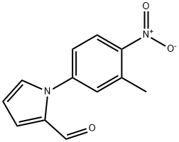 1-(3-METHYL-4-NITROPHENYL)-1H-PYRROLE-2-CARBOXALDEHYDE Structure