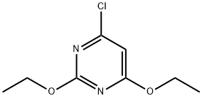 6-chloro-2,4-diethoxy-pyrimidine Structure