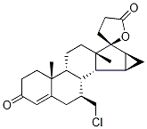 7-ChloroMethyl 17R-Drospirenone Structure