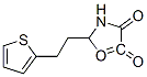 3-(2-(2-thienyl)ethyl)-2,4-oxazolidenedione Structure