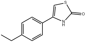 4-(4-ETHYLPHENYL)-2(3H)-THIAZOLONE Structure