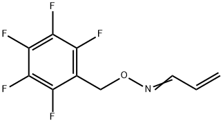 Acrolein  O-2,3,4,5,6-PFBHA-oxime,  Propenal  O-pentafluorophenylmethyl-oxime Structure
