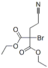 Propanedioic acid, bromo(2-cyanoethyl)-, diethyl ester (9CI) Structure