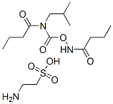 N-이소부틸옥시카르보닐-디-n-부틸아미드-타우린 구조식 이미지