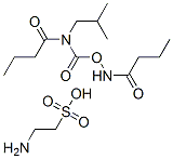 N-isobutyloxycarbonyl-di-n-butylamide-taurine Structure