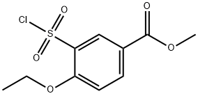 METHYL 3-(CHLOROSULFONYL)-4-ETHOXYBENZOATE Structure