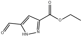 ethyl 3-forMyl-4,5-dihydro-1H-pyrazole-5-carboxylate 구조식 이미지