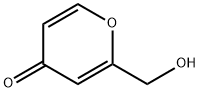 4H-Pyran-4-one, 2-(hydroxymethyl)- Structure