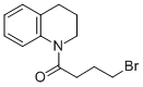 QUINOLINE, 1-(4-BROMOBUTYRYL)-1,2,3,4-TETRAHYDRO- Structure