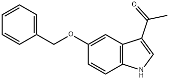 1-(5-(Benzyloxy)-1H-indol-3-yl)ethanone Structure