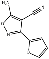 5-amino-3-(2-furyl)isoxazole-4-carbonitrile(SALTDATA: FREE) Structure