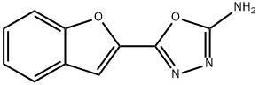 5-(1-benzofuran-2-yl)-1,3,4-oxadiazol-2-amine Structure