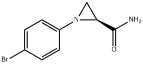 (S)-1-(4-BROMOPHENYL)AZIRIDINE-2-CARBOXAMIDE Structure