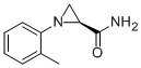 (S)-1-O-TOLYLAZIRIDINE-2-CARBOXAMIDE Structure